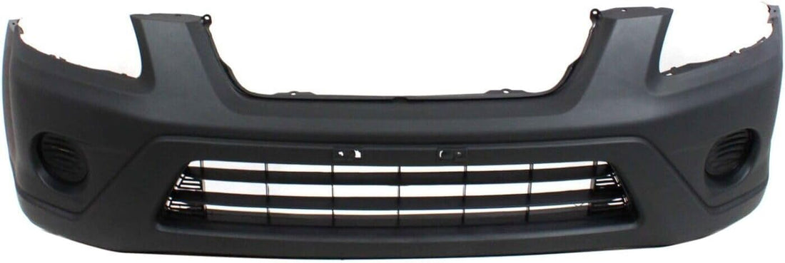 Front Bumper Cover Textured Without Fog Light Holes Direct Replacement Compatible With 2005-2006 Honda CR-V HO1000225 04711S9AA91