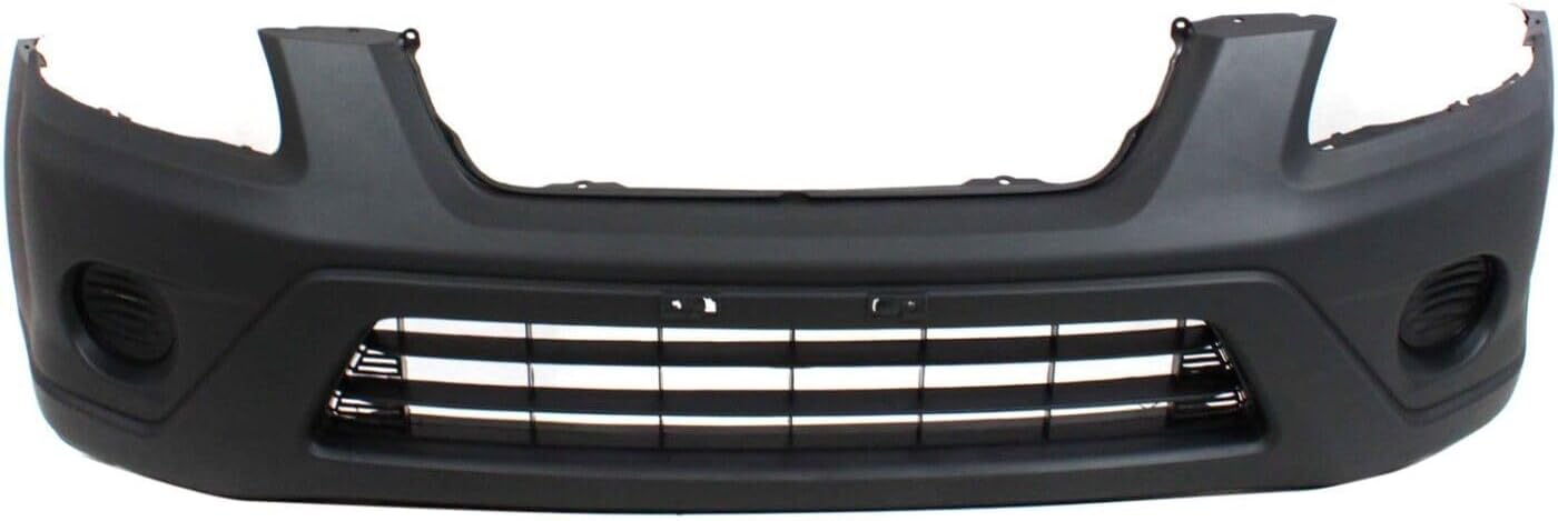 Front Bumper Cover Textured Without Fog Light Holes Direct Replacement Compatible With 2005-2006 Honda CR-V HO1000225 04711S9AA91
