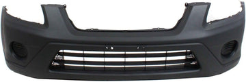 Front Bumper Cover Textured Without Fog Light Holes Direct Replacement Compatible With 2005-2006 Honda CR-V HO1000225 04711S9AA91