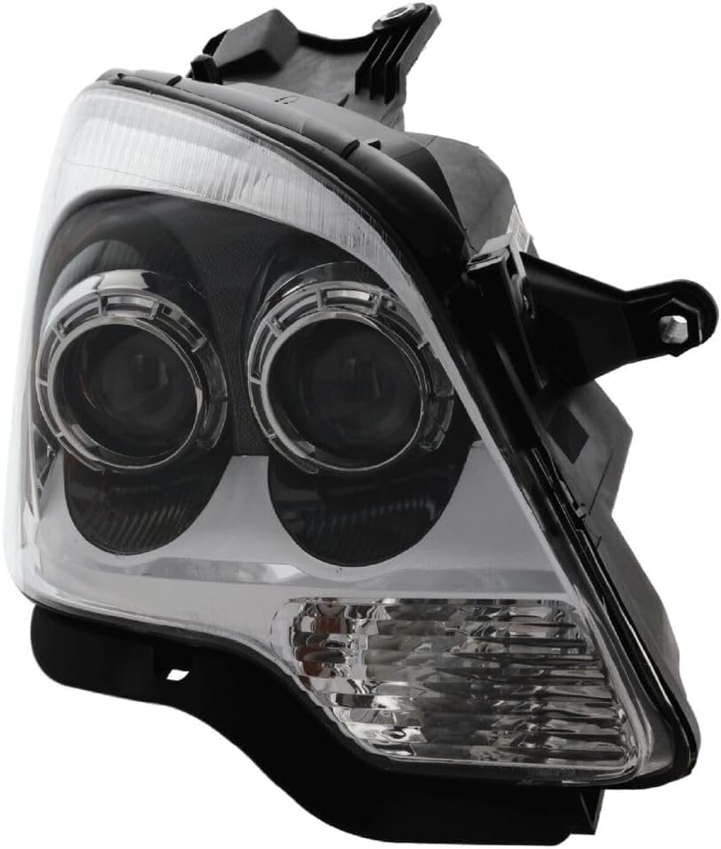 Set Of 2 Front Headlight Assembly Halogen Right Passenger & Left Driver Side Direct Replacement Compatible With 2008-2012 GMC Acadia GM2503358 GM2502358 20912394 20912393