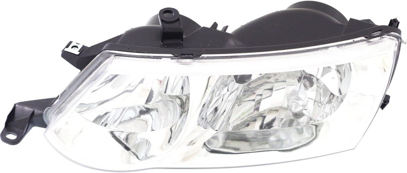 Front Head Lights Assembly + Corner Lamps Plastic Left Driver & Right Passenger Side Direct Replacement Compatible With 2002-2003 Toyota Solara TO2503145 TO2502145 TO2520166 TO2521166