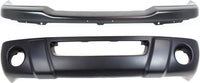 Front Bumper Steel + Lower Valance Panel Primed Plastic With Fog Light Holes Direct Replacement Compatible With Ford Ranger Edge 2001-2003 FO1002380 FO1095189 1L5Z17626CAD 1L5Z17757JA