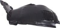 Front Section Fender Liner Left Driver Side Direct Replacement Compatible With 2008-2013 BMW 1-Series BM1248106 51717180149