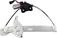 Rear Power Window Regulator with Motor Left Driver Side Direct Replacement Compatible with 2006-2013 Chevrolet Impala / 2014-2016 Limited GM1550117 23336824