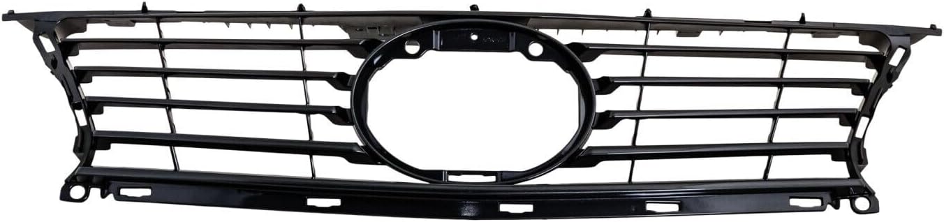 Front Grille Assembly Primed Shell & Insert Direct Replacement Compatible With 2014-2015 Lexus IS250 / 2014-2016 IS350 LX1200175 5311253051