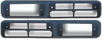 AUTOS PARTS PLUS Front Fog Light Molding Bezel Left Driver & Right Passenger Side Direct Replacement Compatible With 1993-1997 Nissan Pickup / 1993-1995 Pathfinder NI1038101 NI1039101 6225755G00