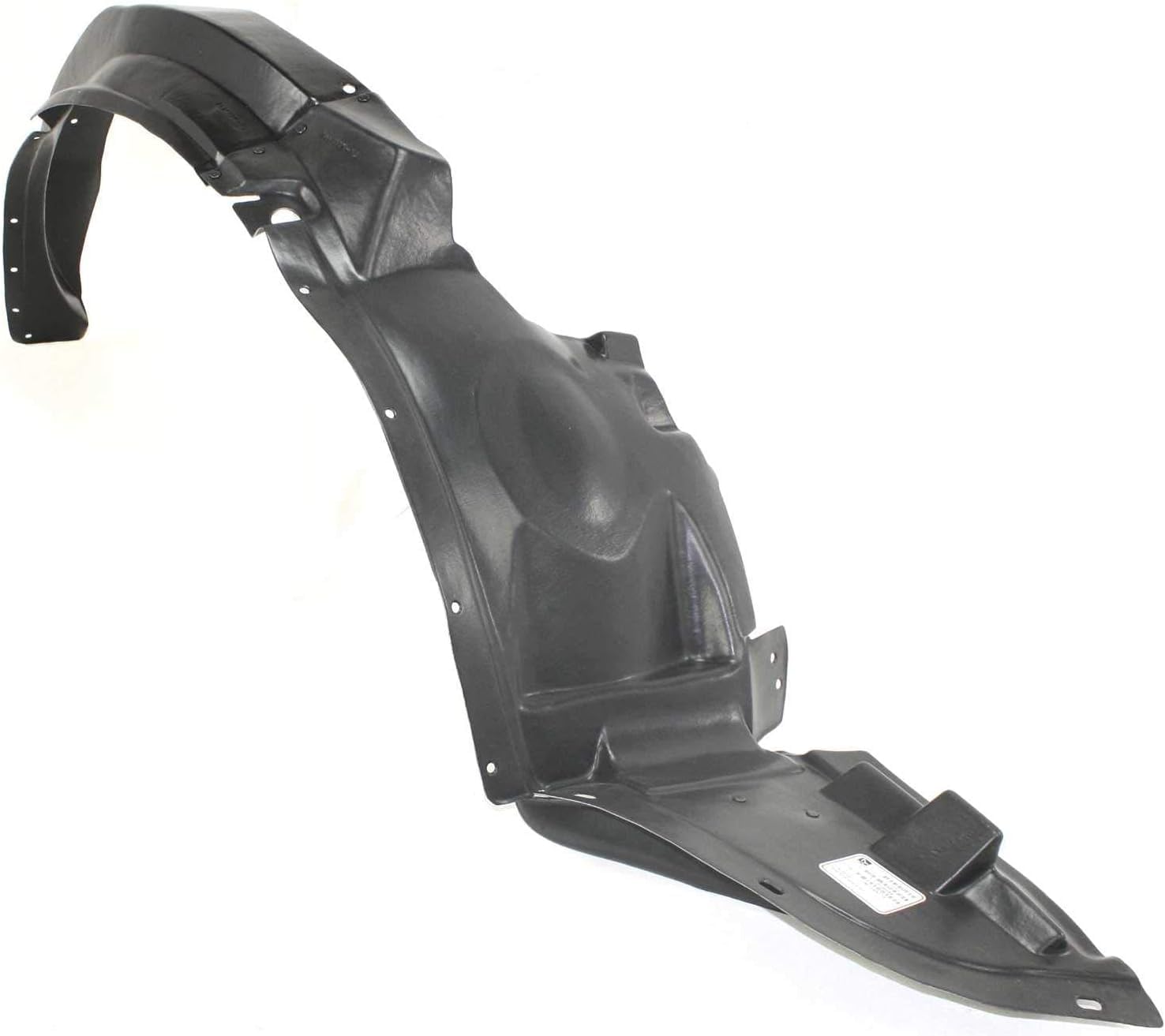 Front Fender Liner Right Passenger Side Direct Replacement Compatible With 2005-2010 Pontiac G6 GM1249174 20815093