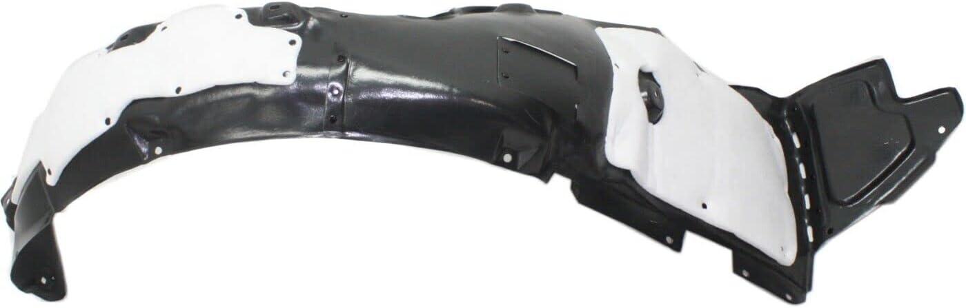 Front Fender Liner Right Passenger Side Direct Replacement Compatible With 2014 Hyundai Sonata HY1249135 868123Q700