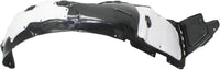 Front Fender Liner Right Passenger Side Direct Replacement Compatible With 2014 Hyundai Sonata HY1249135 868123Q700