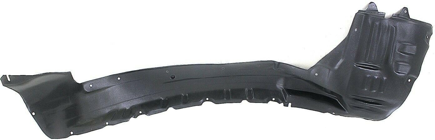 Front Fender Liner Left Driver Side Direct Replacement Compatible With 2001-2002 Mitsubishi Montero MI1248112 MR508125
