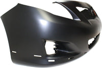 Front Bumper Cover Primed Plastic with Spoiler Holes Direct Replacement Compatible with 2009 2010 Toyota Corolla TO1000342 5211902989