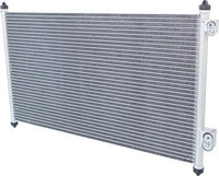 Front A/C Condenser Aluminum Core Direct Replacement Compatible With 2001-2005 Honda Civic HO3030107 80110S5A003