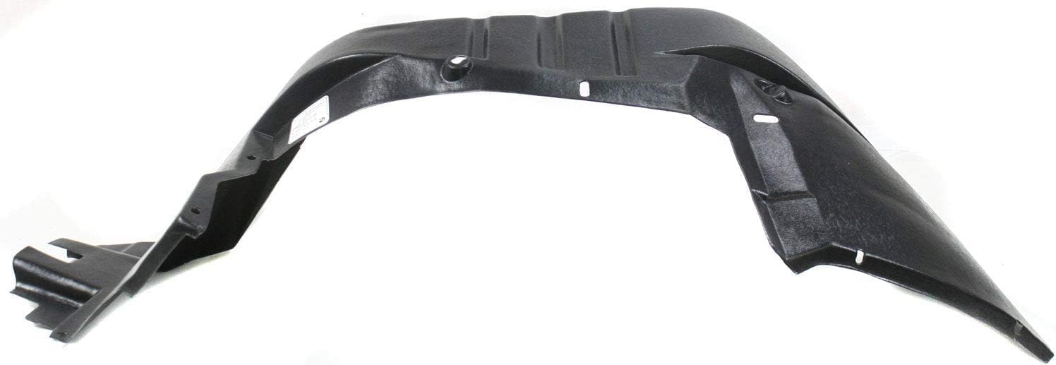 Front Fender Liner Right Passenger Side Direct Replacement Compatible With 1997-2001 Jeep Cherokee CH1249105 55175896AE
