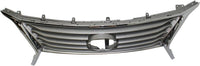 Front Grille Silver Shell & Insert Direct Replacement Compatible With 2013-2015 Lexus RX350 LX1200144 531010E140