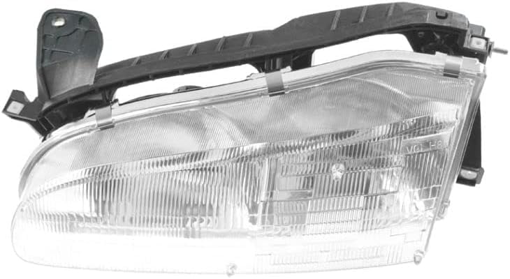 Set Of 2 Front Headlight Assembly Right Passenger & Left Driver Side Direct Replacement Compatible With 1993-1997 Geo Prizm GM2502134 GM2503134 94852390 94852389