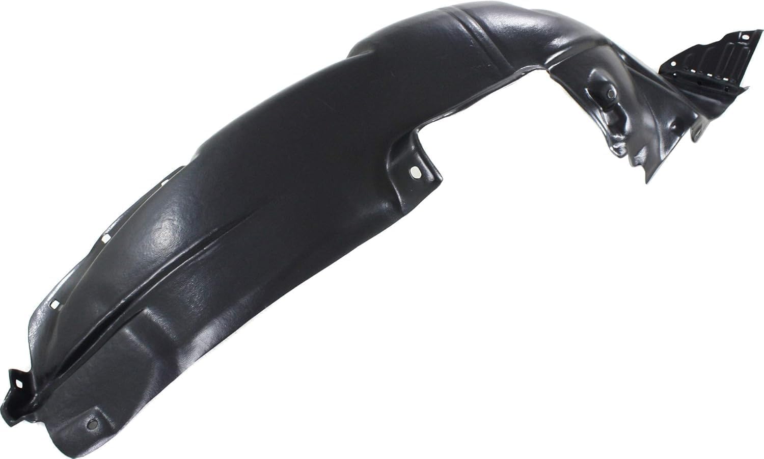 Front Fender Liner Left Driver Side Direct Replacement Compatible With 2012-2013 Kia Soul KI1248127 868112K500