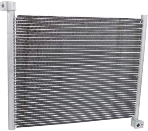 Front A/C Condenser Aluminum Core Direct Replacement Compatible With 2004-2009 Dodge Durango / 2007-2009 Chrysler Aspen CH3030211 55056165AA