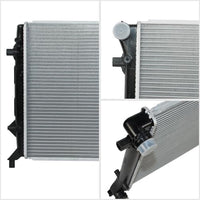 Front AC Condenser Aluminum Core Direct Replacement Compatible With 2005-2010 Volkswagen Jetta / 2008-2015 Audi TT AU3030129 1K0820411Q