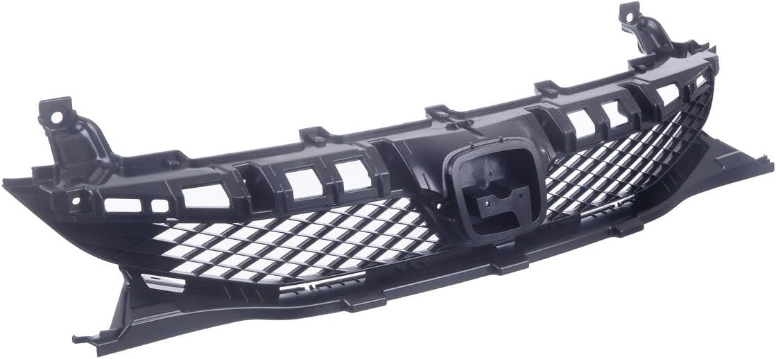 Front Grille Shell & Insert Primed Direct Replacement Compatible With 2009-2011 Honda Civic HO1200198 71121SNAA50