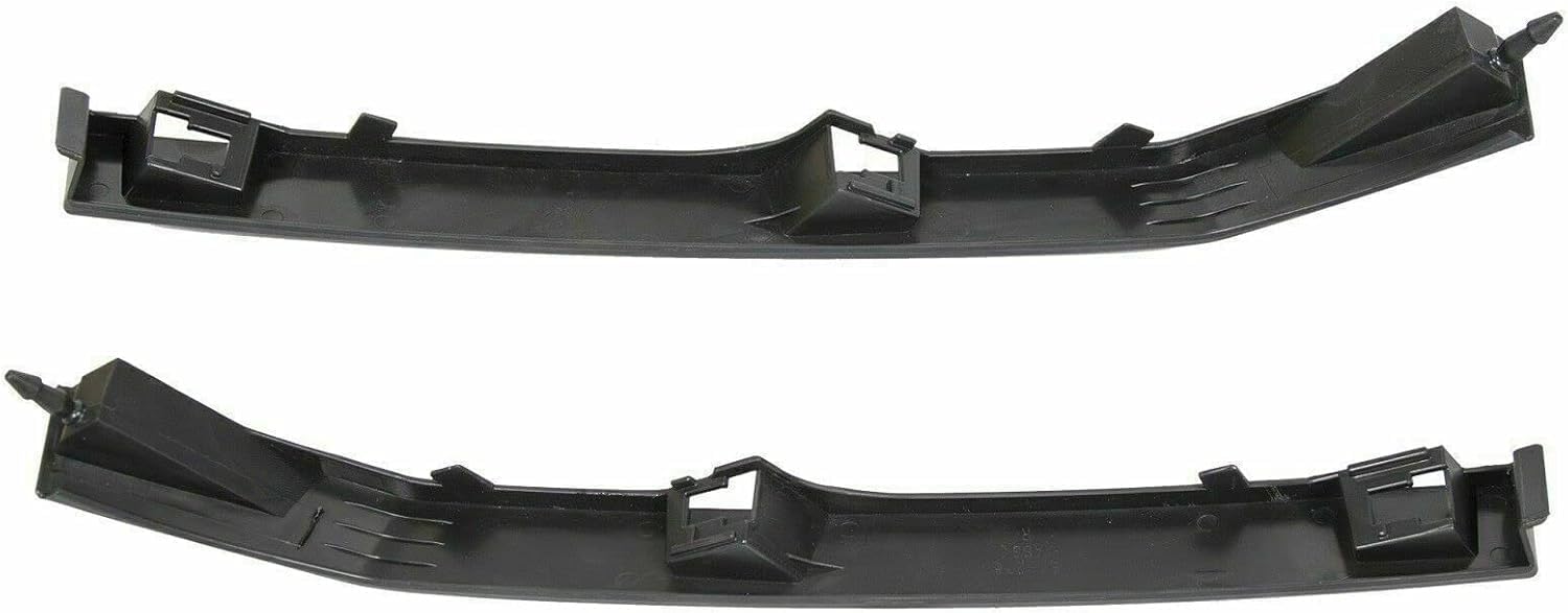 Set Of 2 Front Bumper Filler Primed Right Passenger & Left Driver Side Direct Replacement Compatible With Nissan Armada 2004-2008 / Titan 2004-2015 / Infiniti QX56 2004-2010 NI1089106
