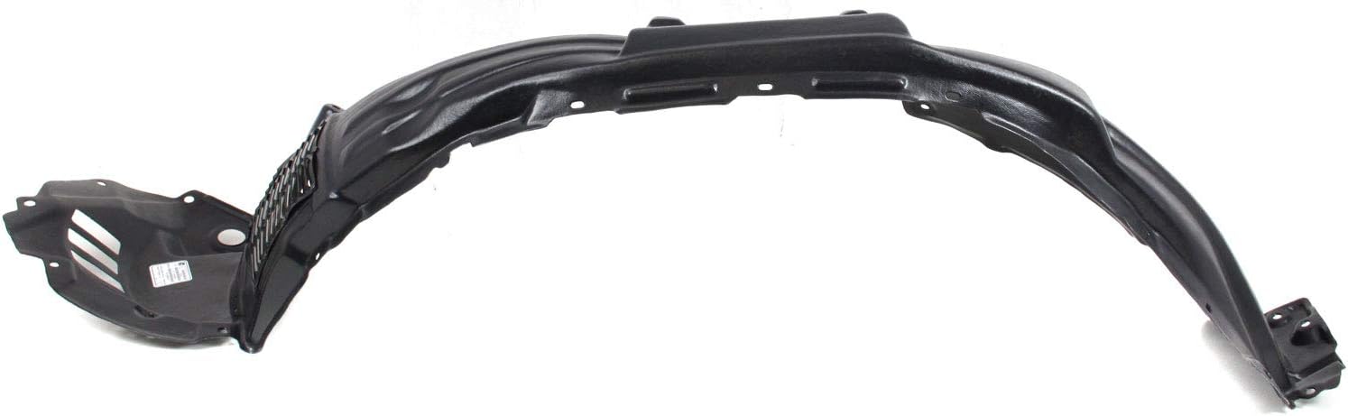 Front Section Fender Liner Right Passenger Side Direct Replacement Compatible With 2008-2015 Lexus LX570 LX1249107 5387560131