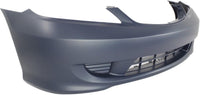 Front Bumper Cover Primed Direct Replacement Compatible With 2004-2005 Honda Civic Sedan Coupe Hybrid HO1000216 04711S5AA91ZZ