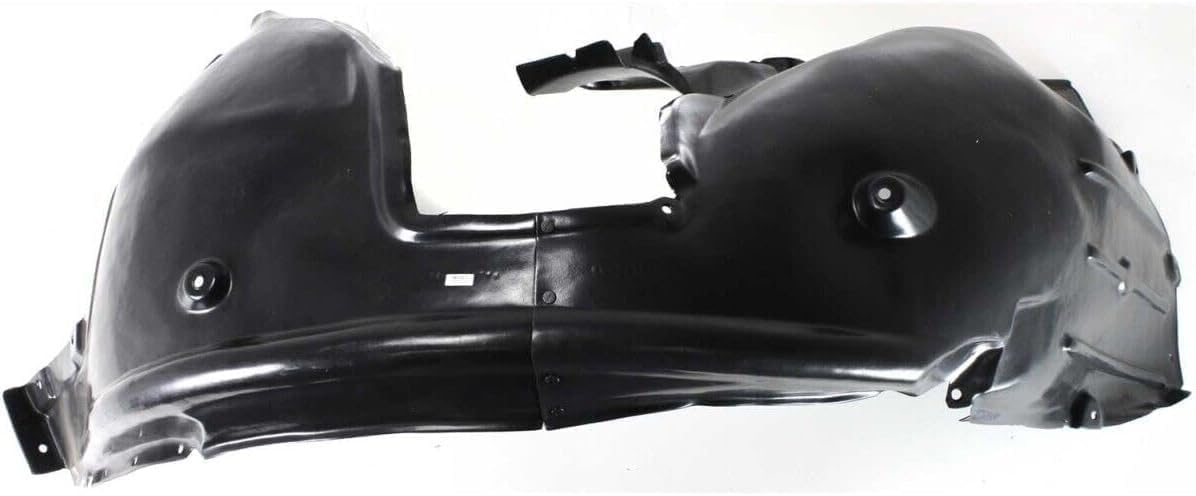 Front Section Fender Liner Left Driver Side Direct Replacement Compatible With 2008-2010 BMW 5-Series BM1248147 51718042013