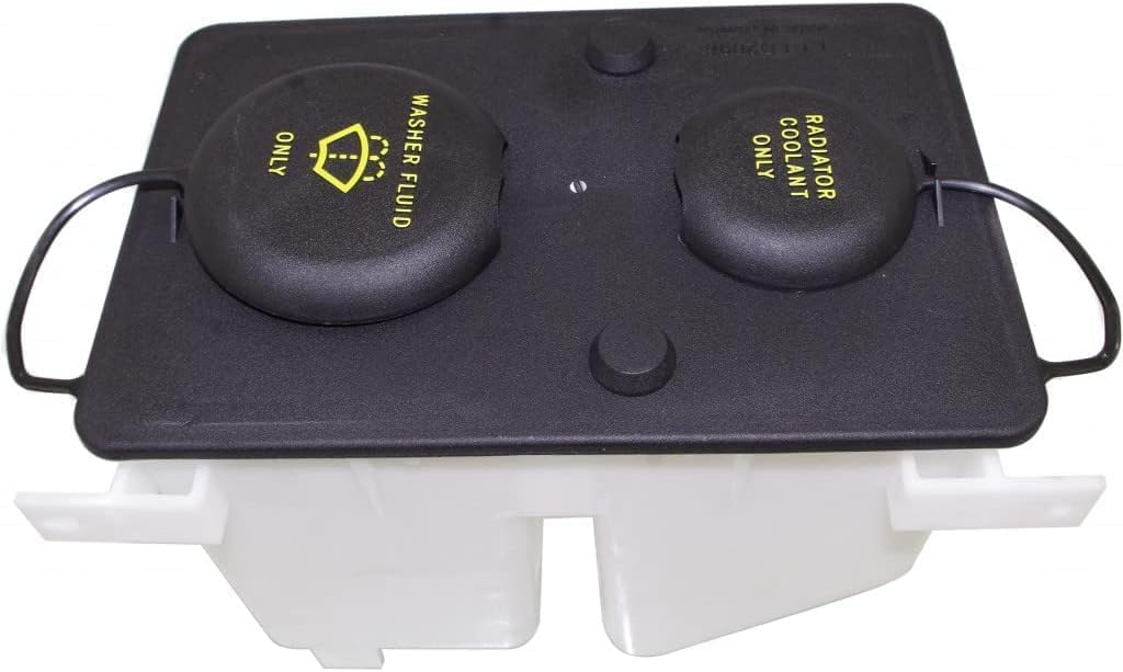 Coolant Reservoir Assembly With Cap & Pump Direct Replacement Compatible With 1987-1997 Ford F- Series FO1288171 E7TZ17618B-PFM