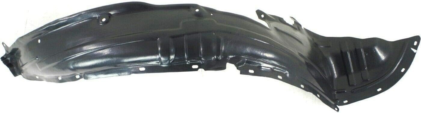 Front Fender Liner Right Passenger Side Direct Replacement Compatible With 2004-2006 Mazda MPV MA1251104 LE4656130A