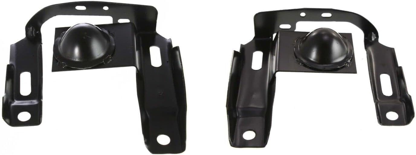 AUTOS PARTS PLUS Front Bumper Reinforcement + Bracket Right Passenger & Left Driver Side Direct Replacement Compatible With 1999-2000 Ford Ranger FO1067118 FO1066118 FO1067117 FO1066117