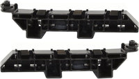 Set Of 2 Front Bumper Bracket Left Driver & Right Passenger Side Direct Replacement Compatible With 2007-2008 Honda Fit HO1043110 HO1042110 71193SLNA01 71198SLNA01