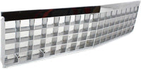 Front Grille Chrome Shell And Insert With Emblem Provision Direct Replacement Compatible With 1982-1987 Chevrolet El Camino/GMC Caballero / 1982-1983 Malibu GM1200167 14034154
