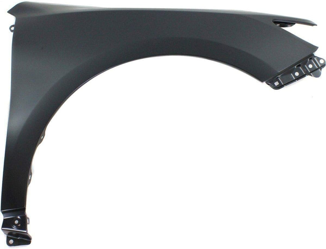 AUTOS PARTS PLUS Front Fender Primed Steel Right Passenger Side Without Turn Signal Light Hole Direct Replacement Compatible With 2012-2014 Toyota Camry TO1241239 5381106140