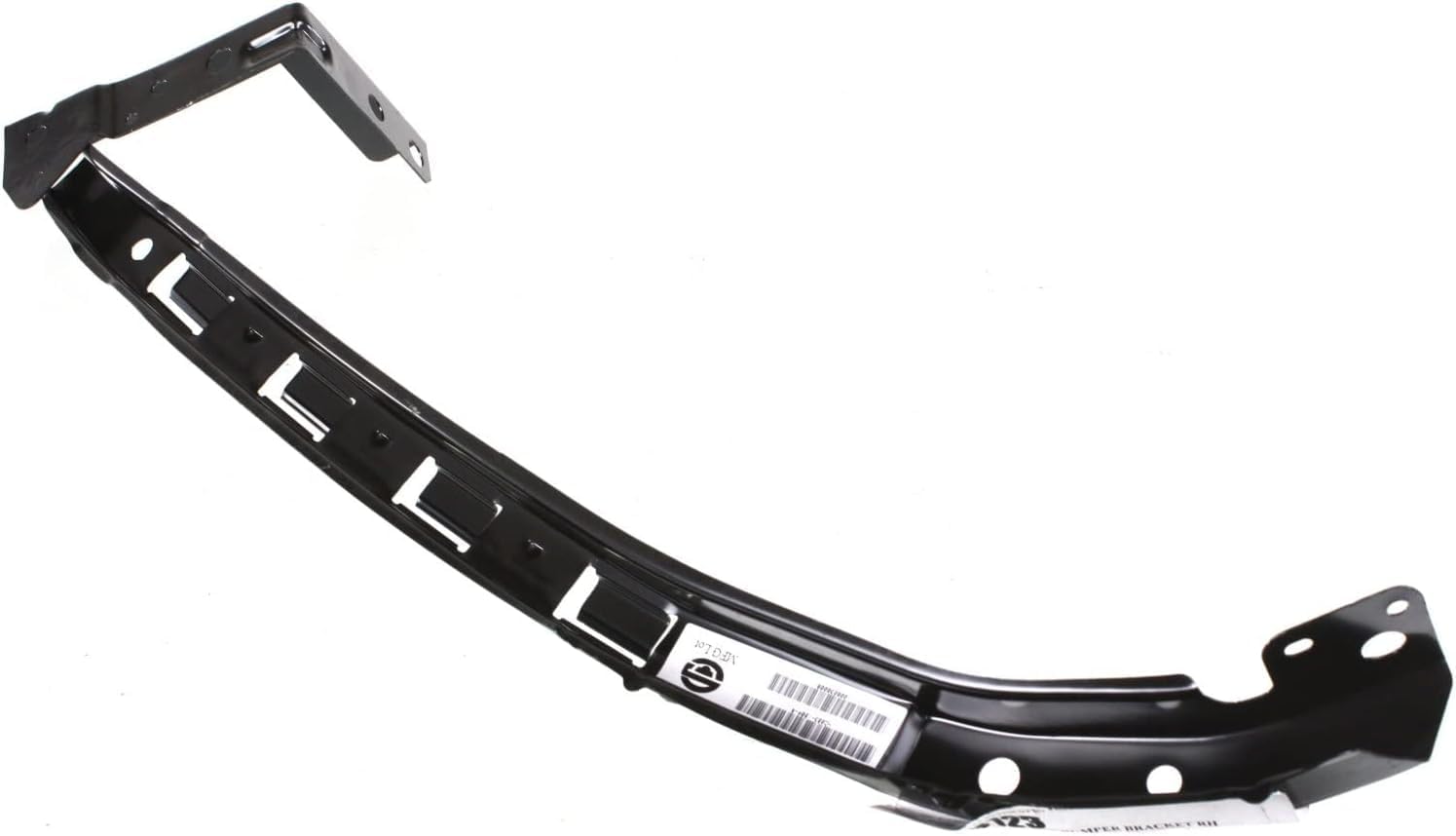 Set Of 2 Front Bumper Bracket Left Driver & Right Passenger Side Direct Replacement Compatible With 2003-2007 Honda Accord HO1067112 HO1026104 HO1066112 HO1027104 71140SDAA10