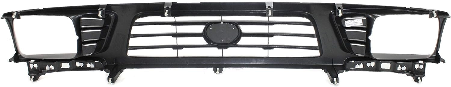 Front Grille Gray Shell With Painted Black Insert Plastic Direct Replacement Compatible With 1995-1997 Toyota Tacoma TO1200198 5310035310