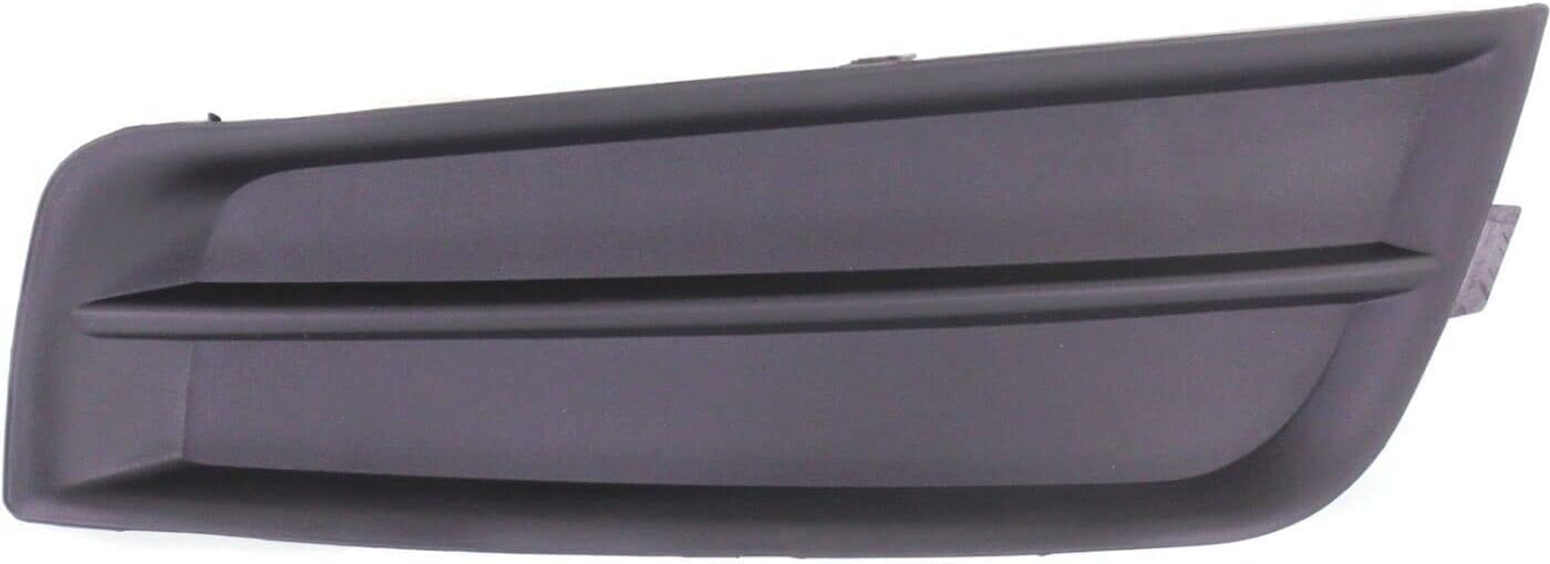 Set Of 2 Front Fog Light Covers Primed Left Driver & Right Passenger Side Direct Replacement Compatible With 2011-2014 Chevrolet Cruze GM1039130 GM1038130 94831150 94831149