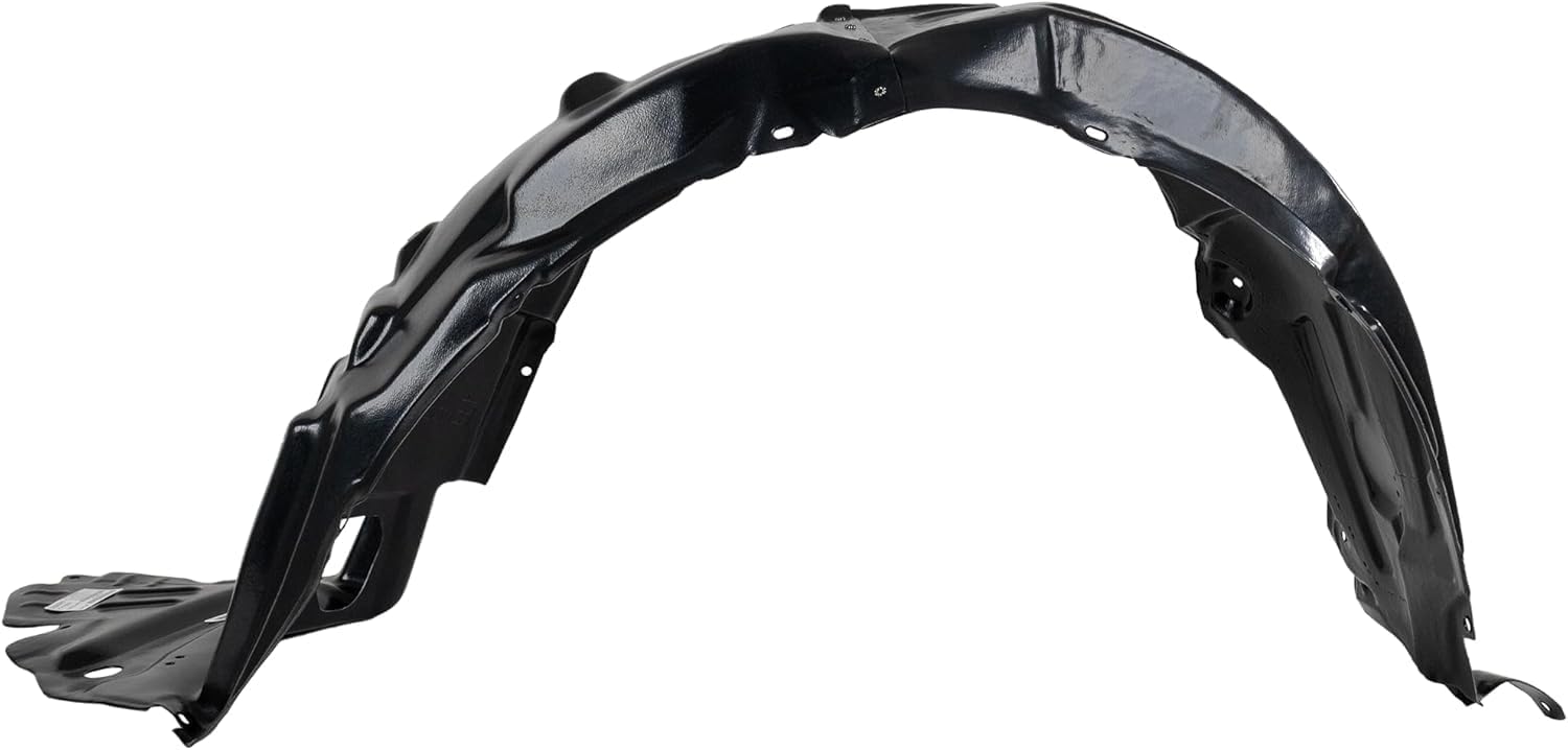 Front Fender Liner Left Driver Side Direct Replacement Compatible With 2010-2015 Lexus IS250 / IS350 LX1248109 5380653050
