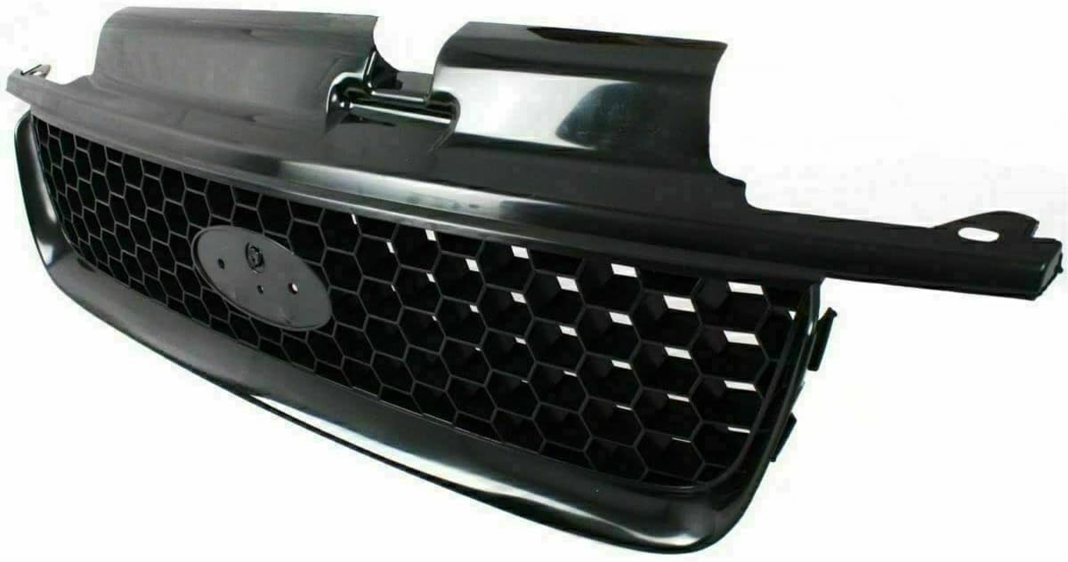 AUTOS PARTS PLUS Front Grille Primed Shell And Insert Direct Replacement Compatible With 2001-2004 Ford Escape FO1200389 YL8Z17B968AA
