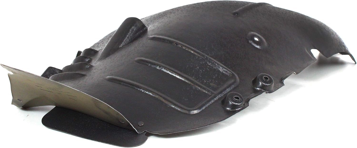 Front Section Fender Liner Left Driver Side Direct Replacement Compatible With 2007-2010 Mercedes Benz CL-Class MB1248121 2166900930