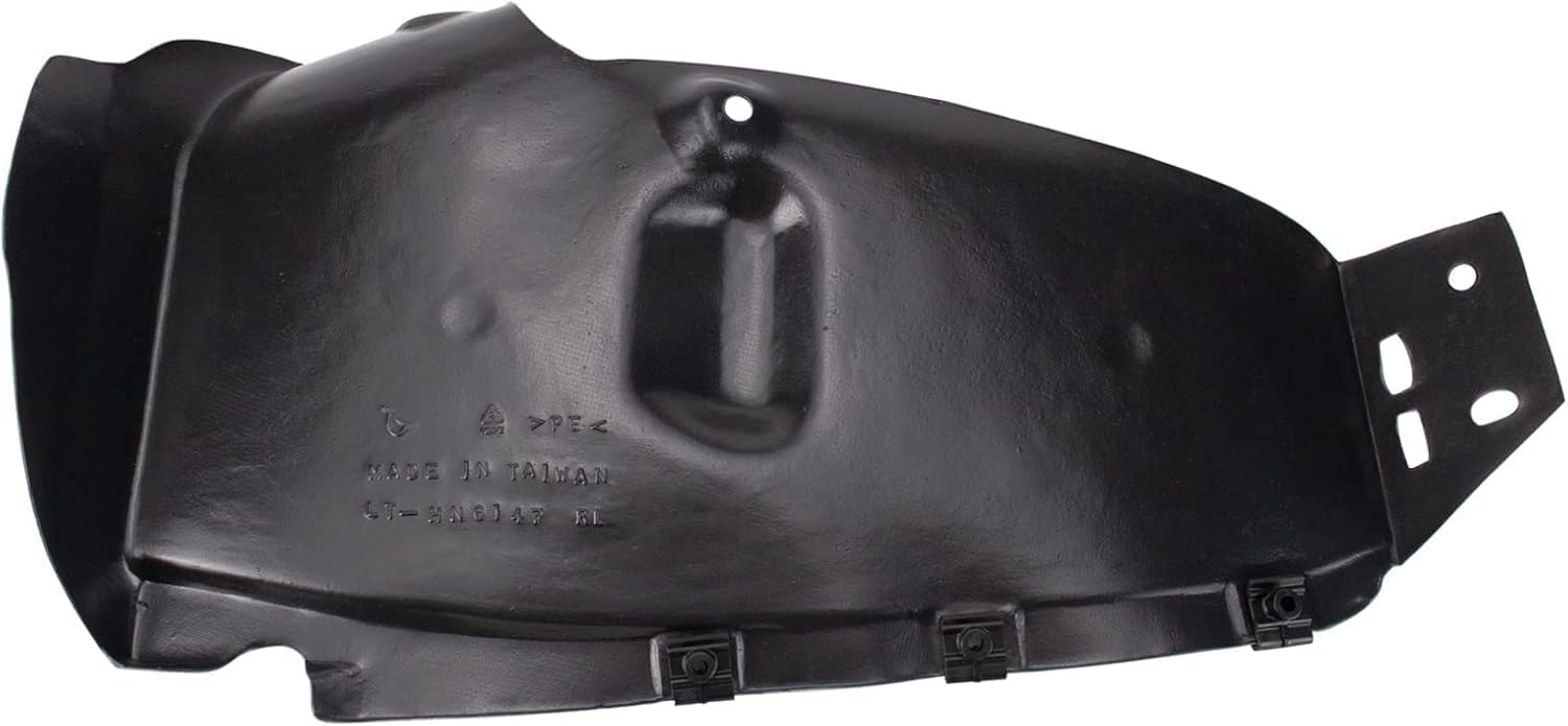 Rear Fender Liner Left Driver Side Direct Replacement Compatible With 2012-2017 Hyundai Accent HY1762105 868211R200