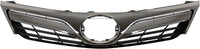 AUTOS PARTS PLUS Front Grille Primed Shell And Insert With Chrome Molding Direct Replacement Compatible With 2012-2014 Toyota Camry TO1200343 5310106560