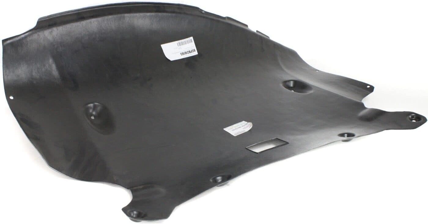 Front Center Engine Splash Shield Under Cover Direct Replacement Compatible With 2006-2007 BMW 525xi BM1228128 51757138601