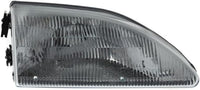 Set Of 2 Front Headlight Assembly Right Passenger & Left Driver Side Direct Replacement Compatible With 1994-1998 Ford Mustang FO2503130 FO2502130 F4ZZ13008E F4ZZ13008F
