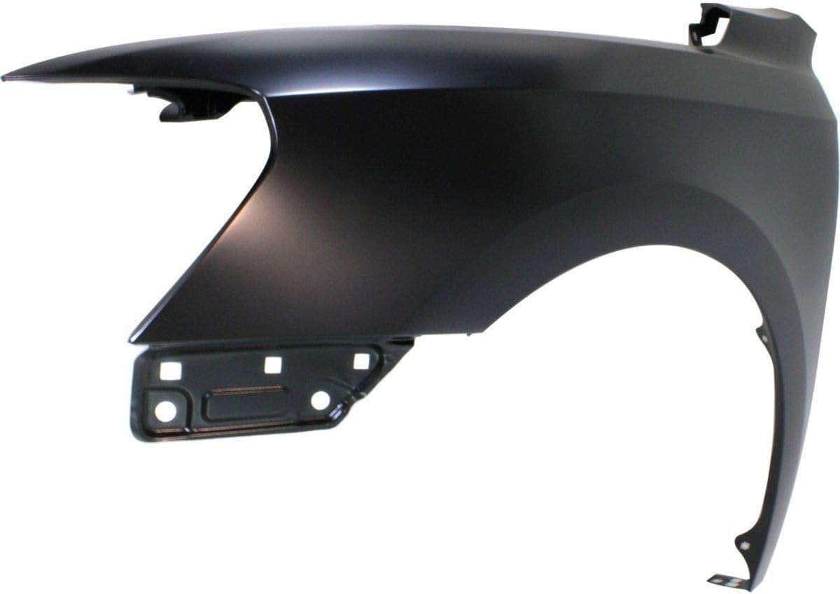 Front Fender Primed Steel Left Driver Side Direct Replacement Compatible With 2012-2015 Volkswagen Passat VW1240145 561821021