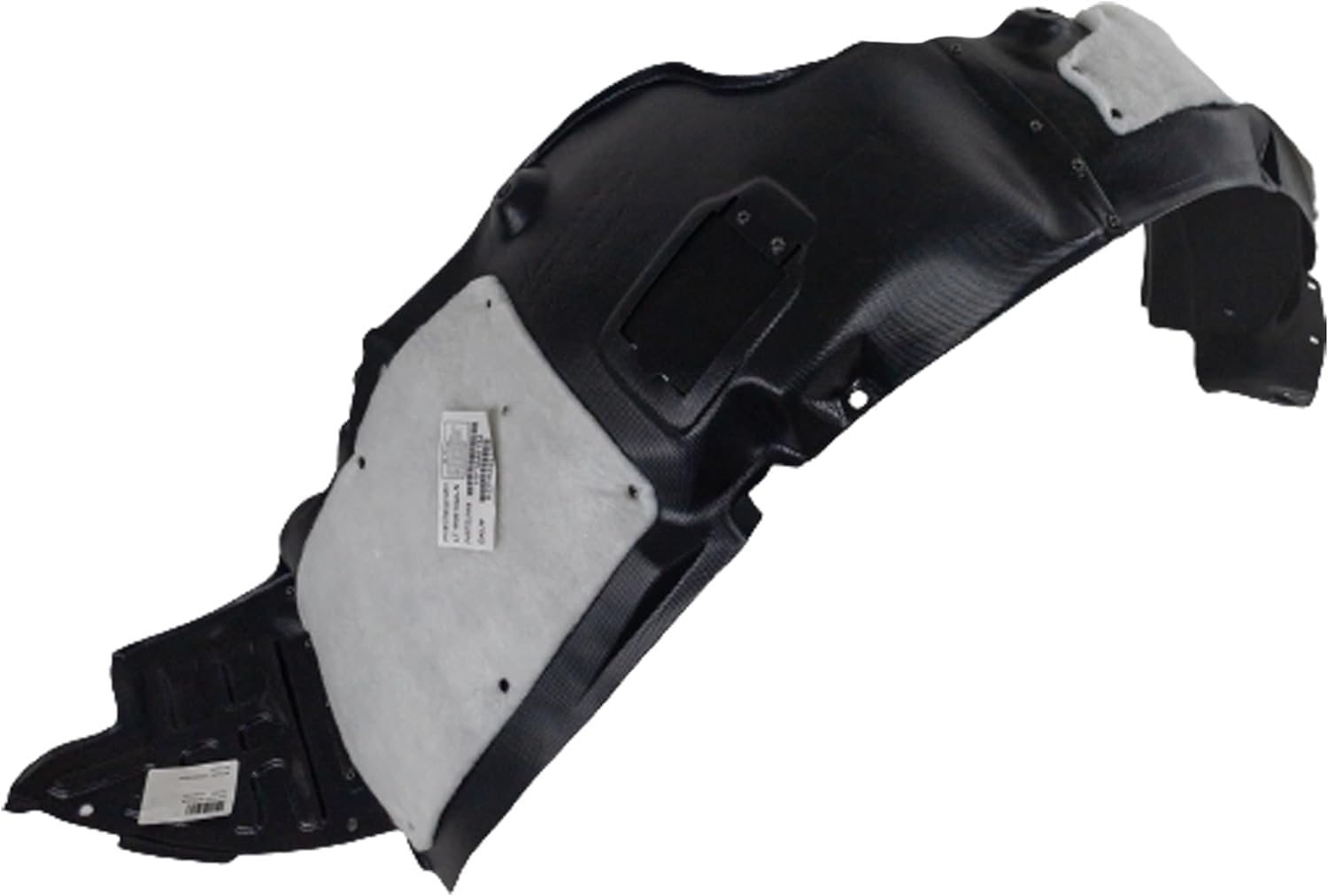 Front Fender Liner Left Driver Side Direct Replacement Compatible With 2012-2013 Hyundai Sonata HY1248134 868113Q500