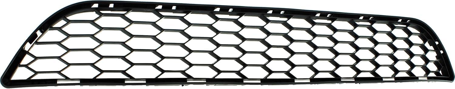 Front Bumper Grille Textured Without Intelligent Cruise Control Direct Replacement Compatible With 2016-2019 Nissan Sentra NI1036107 622543YU0A