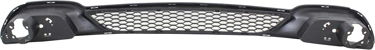 Front Lower Bumper Grille Textured Gray Direct Replacement Compatible With 2011-2020 Dodge Grand Caravan CH1036115 68100690AA