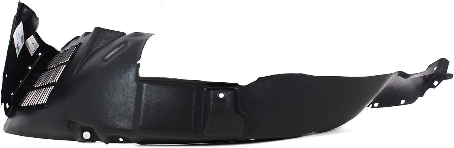 Front Fender Liner Left Driver Side Direct Replacement Compatible With 2004-2009 Kia Spectra KI1250110 868112F000