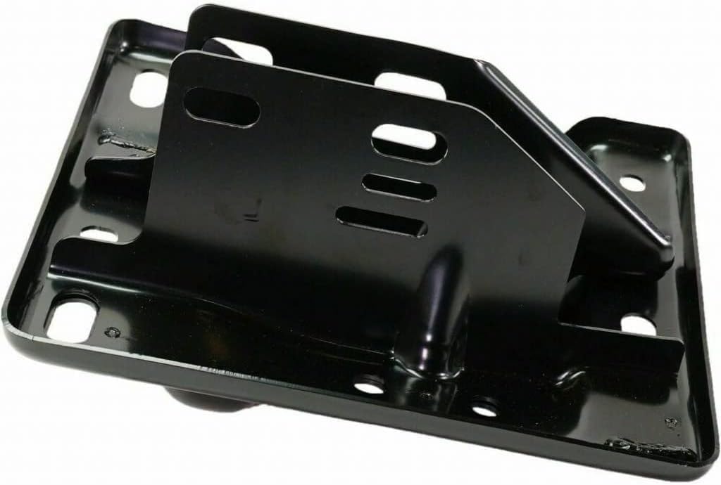 Front Bumper Bracket Steel Without Tow Hook Holes Left Driver Side Direct Replacement Compatible With 2003-2018 Dodge Ram 2500 3500 CH1066135 CH1042107 55077315AI 68196251AA