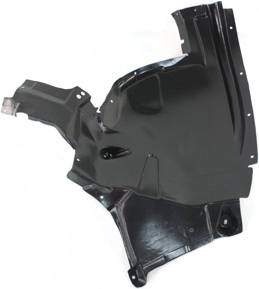 Front Fender Liner Rear Section Left Driver Side Direct Replacement Compatible With 2007-2013 BMW X5 BM1248109 51717169413